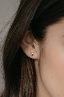 Sophie Twinkle Star Stud Earrings Silver