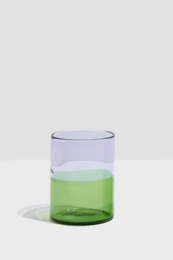 Fazeek Two Tone Lilac Green 9cm Tumbler Each