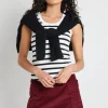 Among the Brave Valid Burgundy Cord Mini Skirt