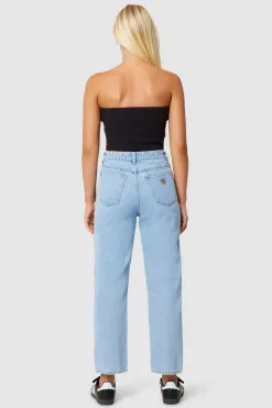 Abrand Jeans Venice Kendall Vintage Blue Straight Denim Jean