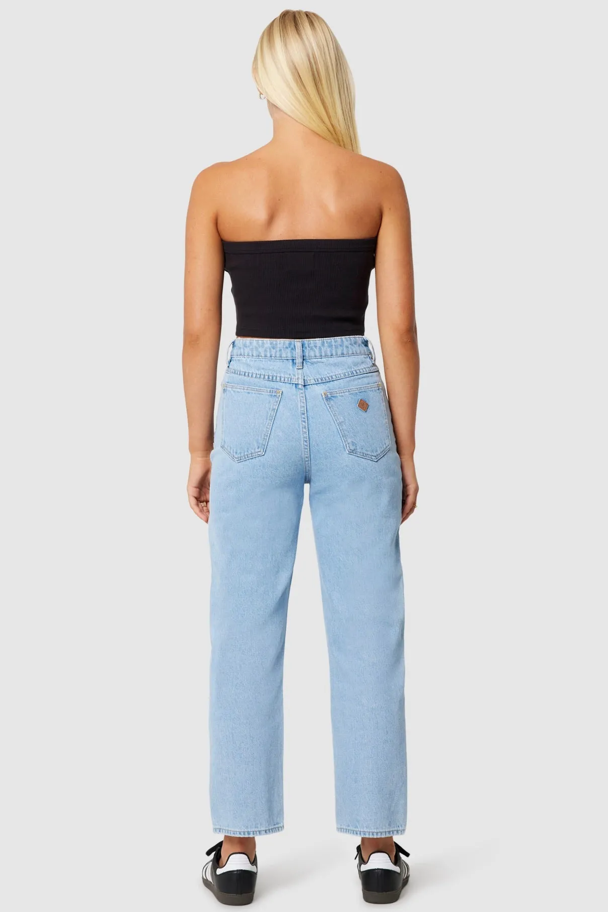 Abrand Jeans Venice Kendall Vintage Blue Straight Denim Jean