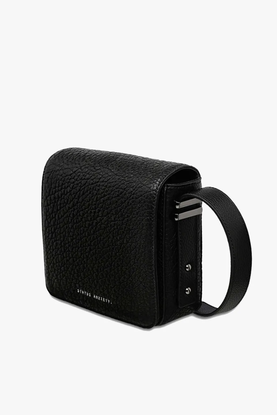 Status Anxiety Want To Believe Cross Body Bubble Black Bag