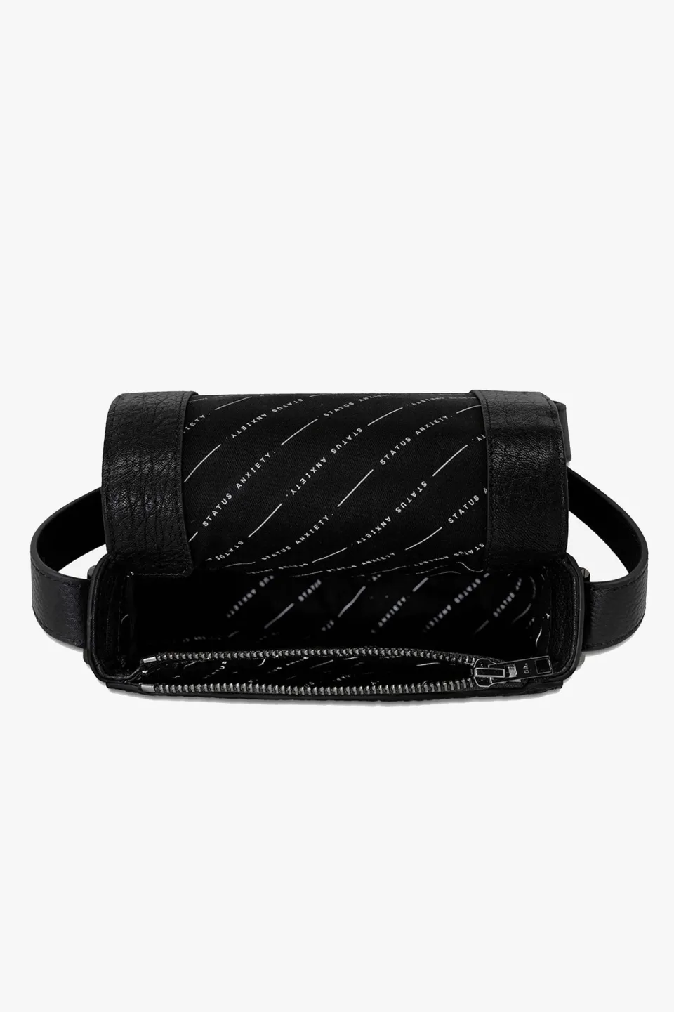 Status Anxiety Want To Believe Cross Body Bubble Black Bag