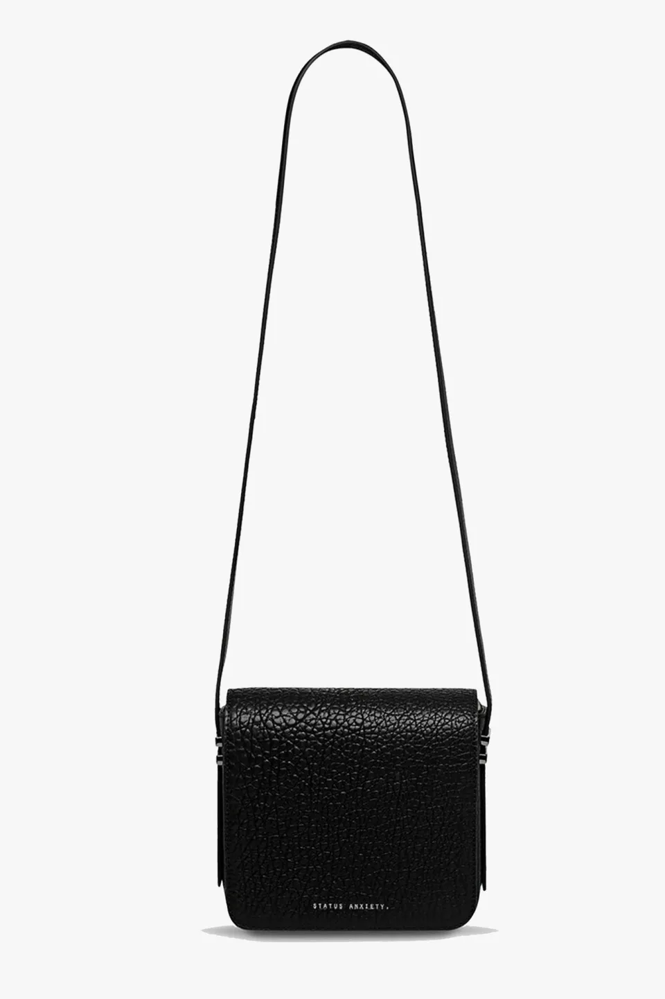 Status Anxiety Want To Believe Cross Body Bubble Black Bag