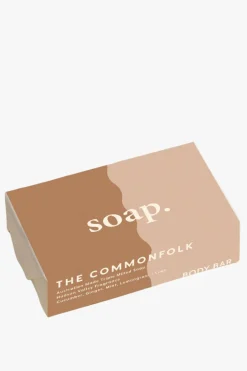The Commonfolk Collective Waves Nude Cucumber Mint Lemongrass + Lime 200g Body Bar