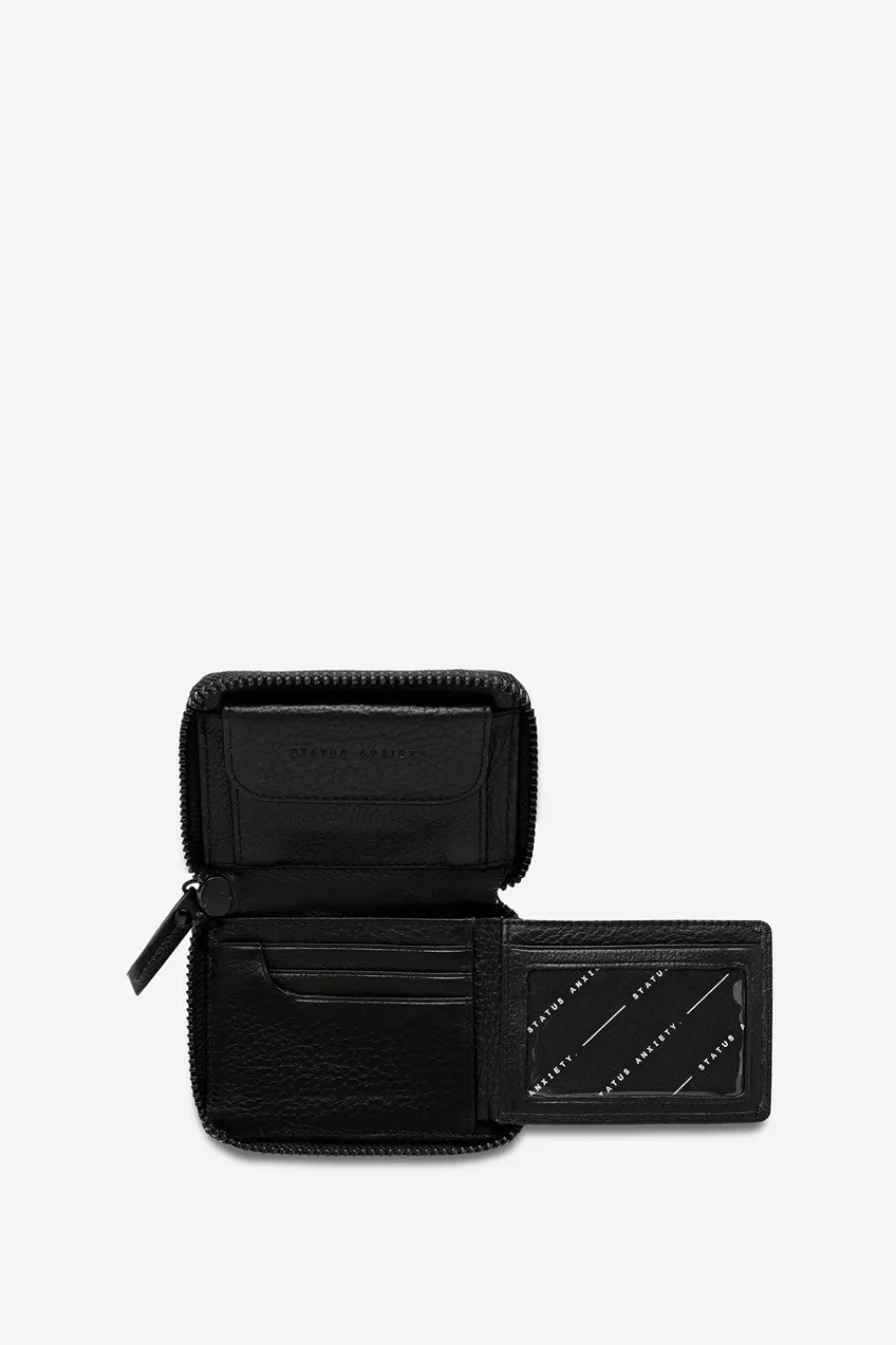 Status Anxiety Wayward Black Wallet