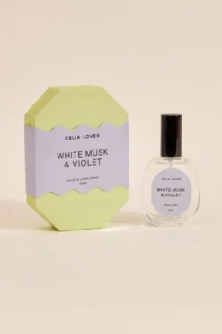 Celia Loves White Musk + Violet EOL Room + Linen 50ml Spray
