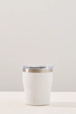 Huski White Short Tumbler 2.0