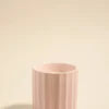 Flo's Home Wide Rib Blush Ceramic Scented Candle