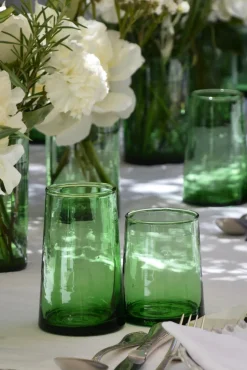 Beldi Wine Glasses Green Large 250ml