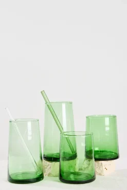 Beldi Wine Glasses Green Large 250ml