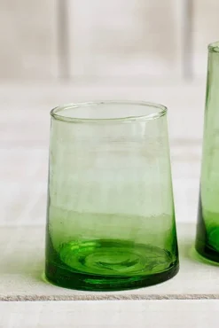 Beldi Wine Glasses Green Large 250ml