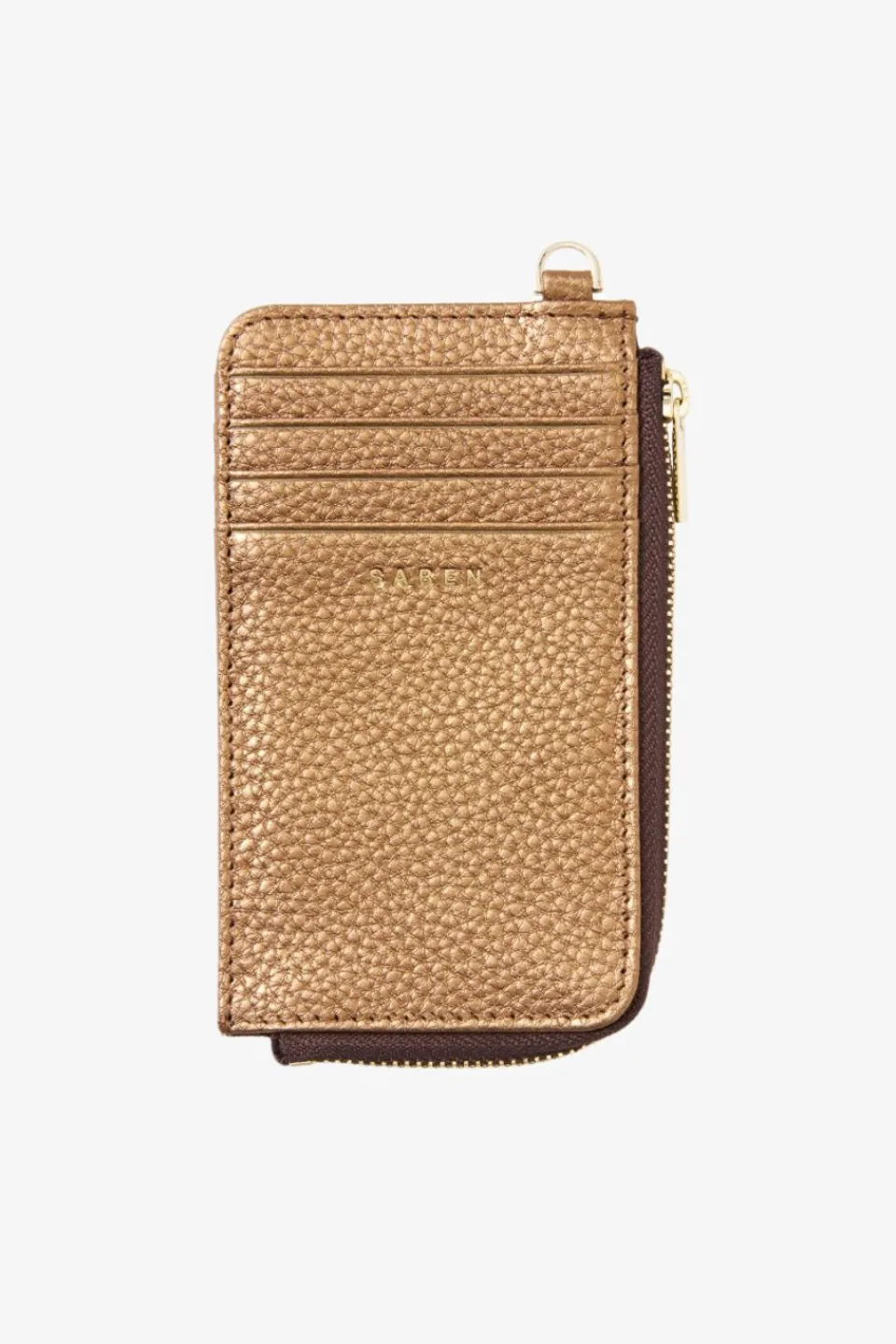 Saben Winona Brushed Bronze Card Holder