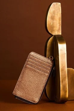 Saben Winona Brushed Bronze Card Holder