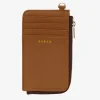 Saben Winona Card Holder Tan Leather