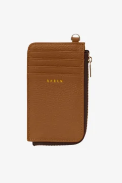 Saben Winona Card Holder Tan Leather