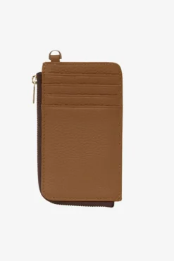 Saben Winona Card Holder Tan Leather