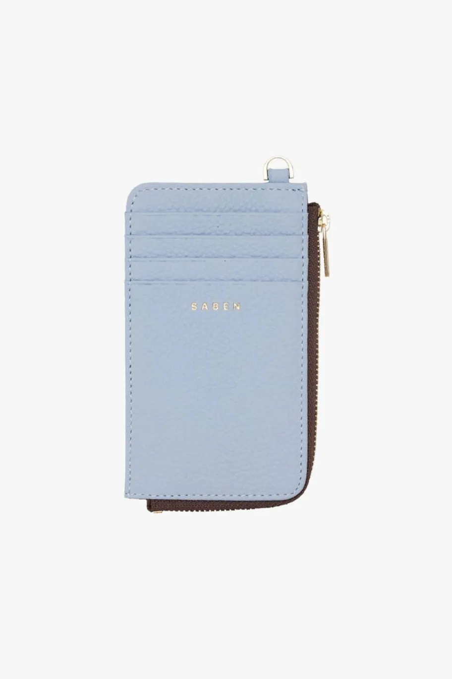 Saben Winona Hydrangea Leather Card Holder