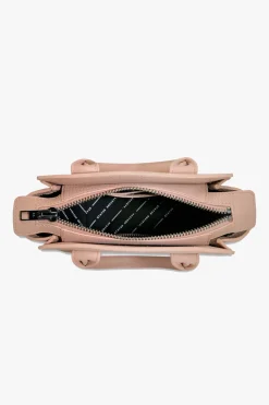 Status Anxiety Worst Behind Us Dusty Pink Leather Bag