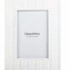 Kerridge Woven White 4x6 Photo Frame