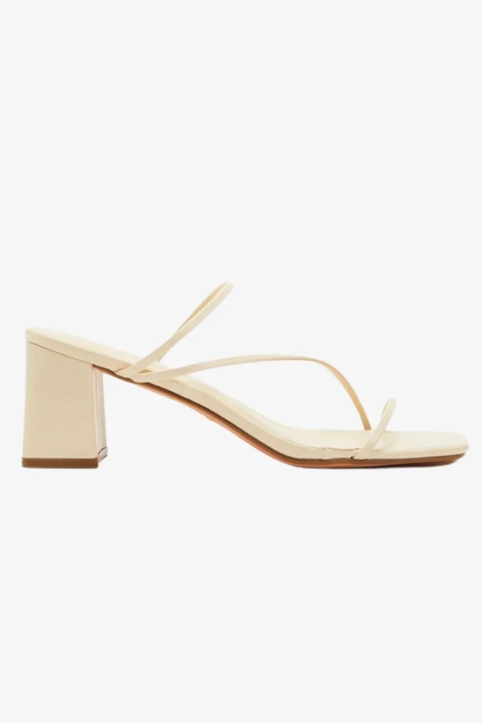Billini Yazmin Buttercream Strappy Mid Heel