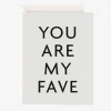 Father Rabbit You Are My Fave Greeting Card