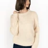 Humidity Lifestyle Zia Buttermilk Crew Neck Knit Jumper