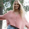 Humidity Lifestyle Zia Coral Cardi